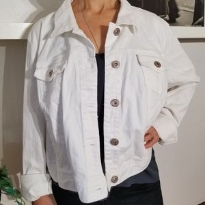 White Maurices denim jacket